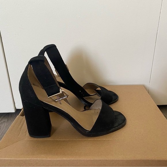 RAID Fleur black block heeled sandals - Picture 3 of 9